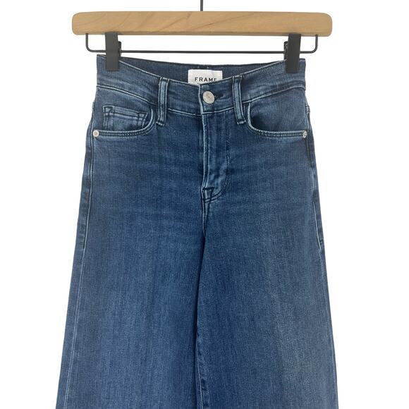 Frame Le Palazzo Crop Jeans Temple - Picture 7 of 12